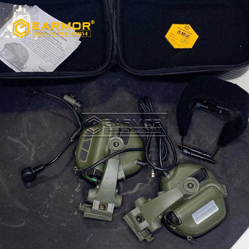 OPSMEN EARMOR M32X-Mark3 MilPro RAC Headset Military Standard Headsets ...